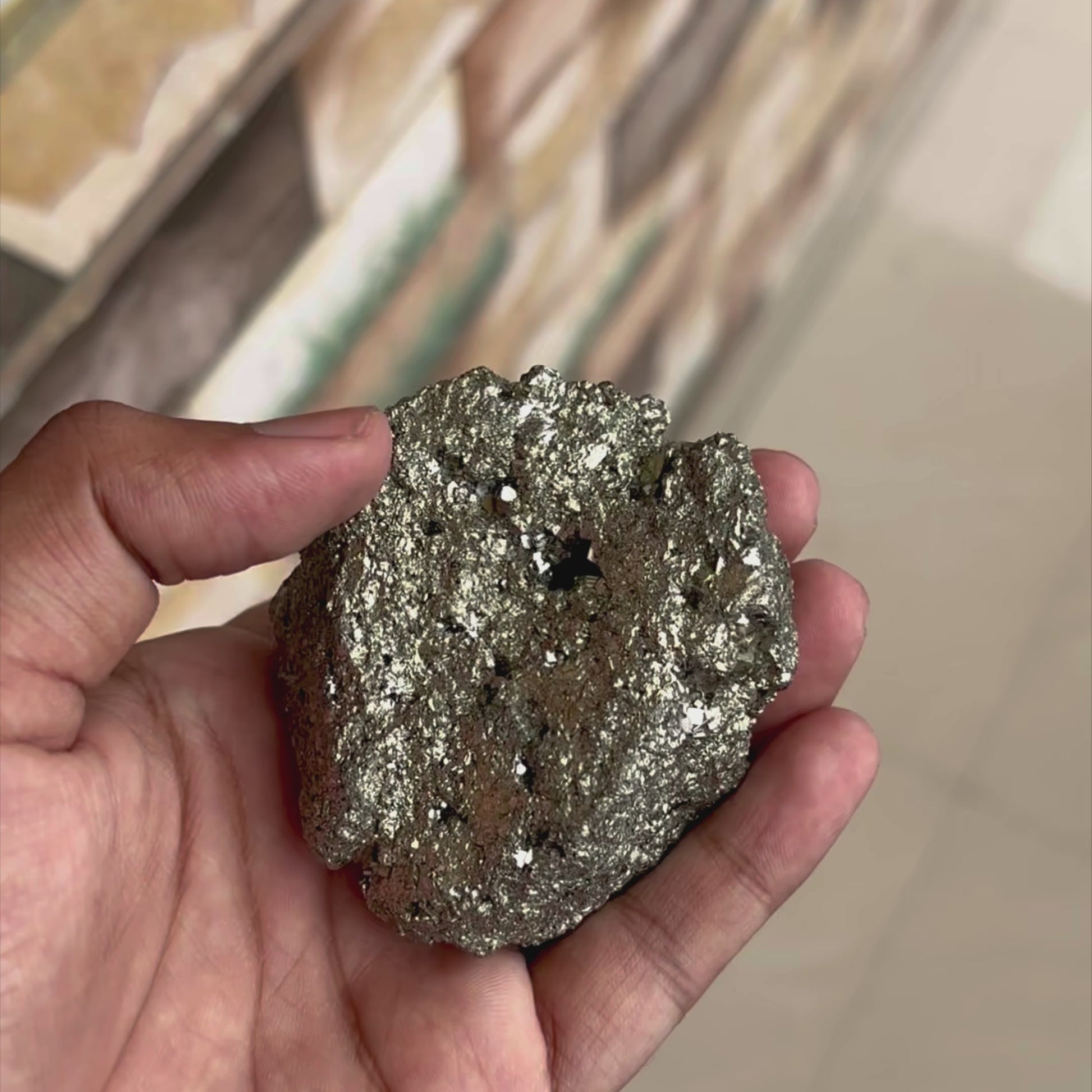 Raw Pyrite Stone (Money Magnet)
